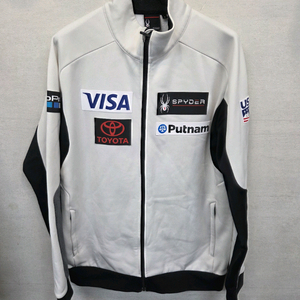 스파이더 스키팀 레플리카 기모 집업자켓 L