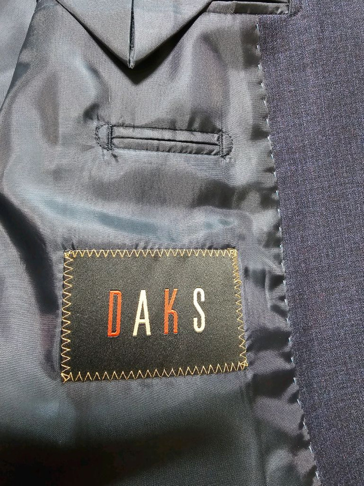 DAKS 남성 정장 순모 자켓106사이즈 춘추복 새상품--1