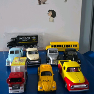 폴리스 택시 트럭 등 일괄