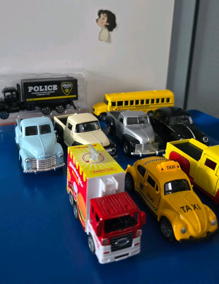 폴리스 택시 트럭 등 일괄--1