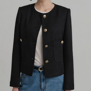 룩캐스트 트위드 자켓