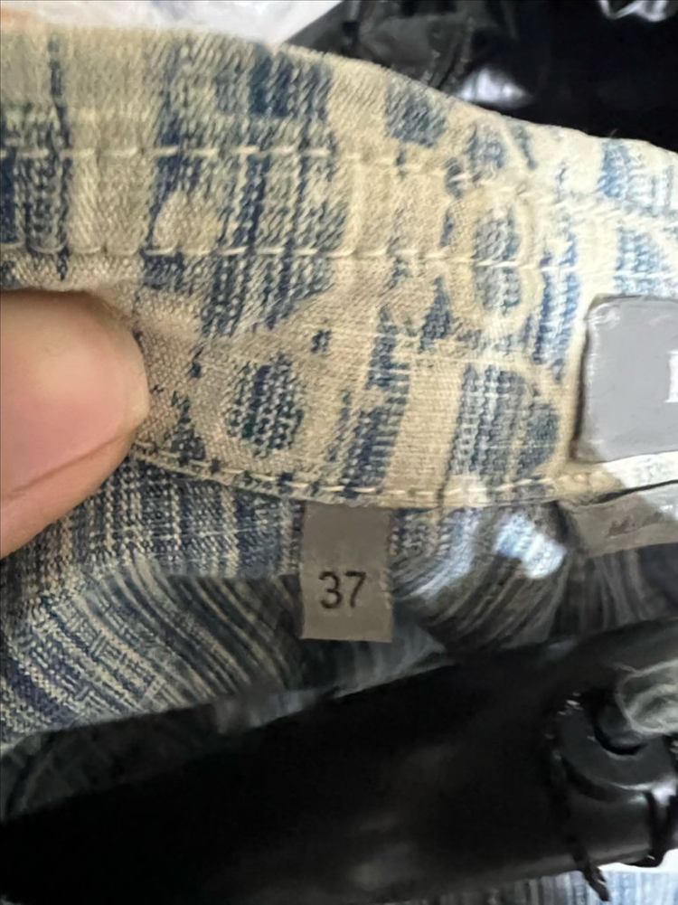 디올 오블리크 카스리 데님셔츠 정품--5