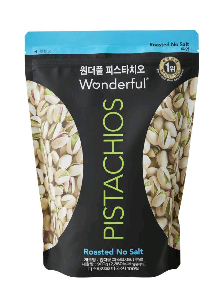 원더풀 피스타치오 무염 900g - 1개보유--1