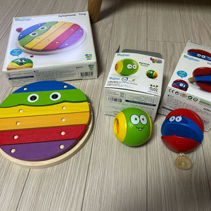 원목 악기 + 인형 가방 + 권투인형