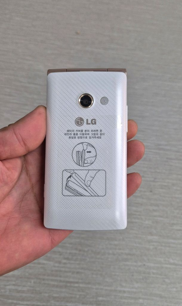 LG T480 폴더폰 A급 효도폰 학생폰 공부폰--2