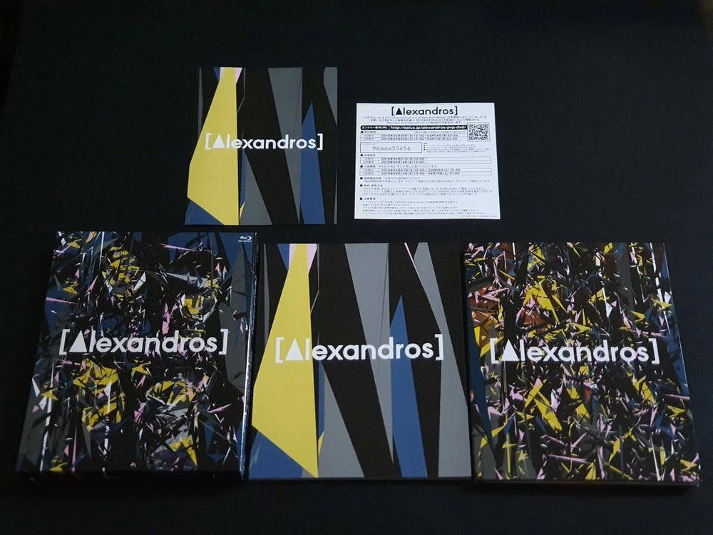 Alexandros 알렉산드로스 라이브 영상 Blu-ray 한정반 이미지