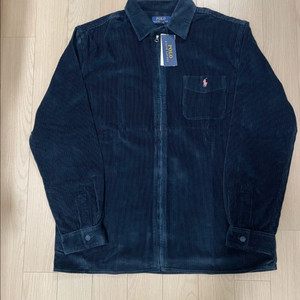 [새제품] 폴로 랄프로렌 Ralph Lauren 코듀로이 셔츠 집업자켓 네이비 XL
