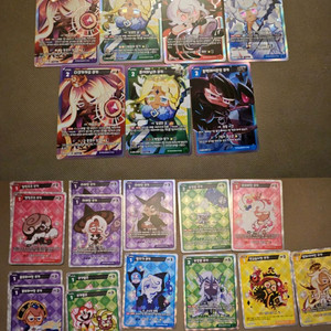 쿠키런브레이버스 UR,SR,R 카드 일괄