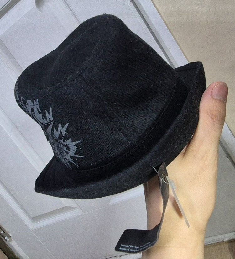 해골십자가 페도라 패션모자(새상품)--4