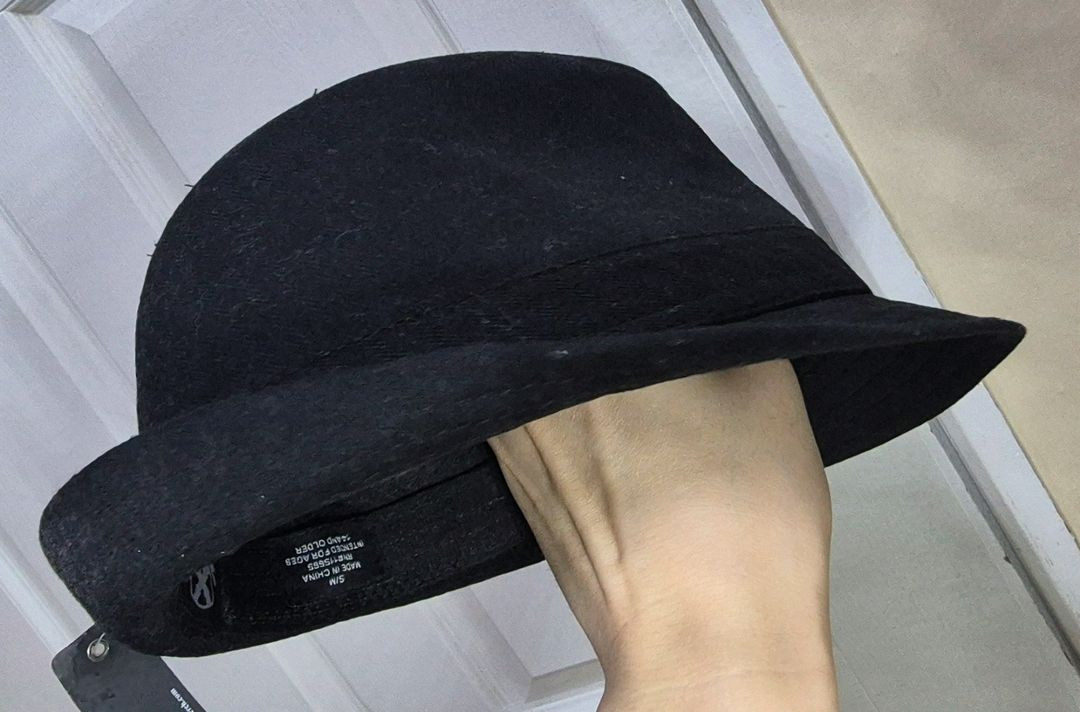 해골십자가 페도라 패션모자(새상품)--6