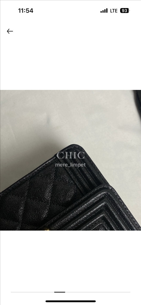 [풀구성 정품] 샤넬 보이사첼 뉴보이 캐비어 금장 이미지