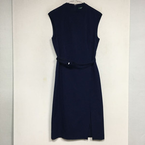 랄프로렌폴로 벨티드 크레페 원피스 4