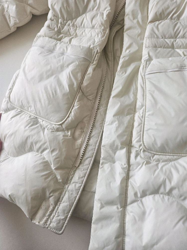 뉴발란스키즈120 여아퀼팅경량롱패딩--4