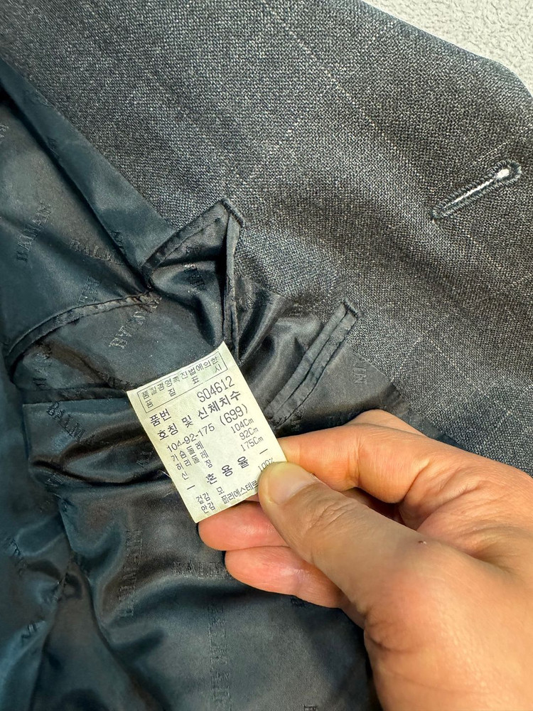 BALMAIN 발망 빈티지 블레이져 자켓--2