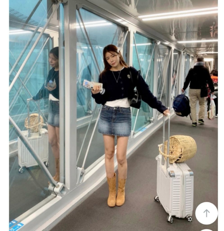 청치마 데님스커트 미니스커트 베니토 슬로우앤드 어텀--1