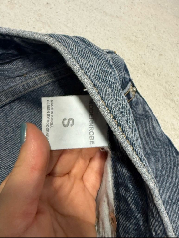 청치마 데님스커트 미니스커트 베니토 슬로우앤드 어텀--4