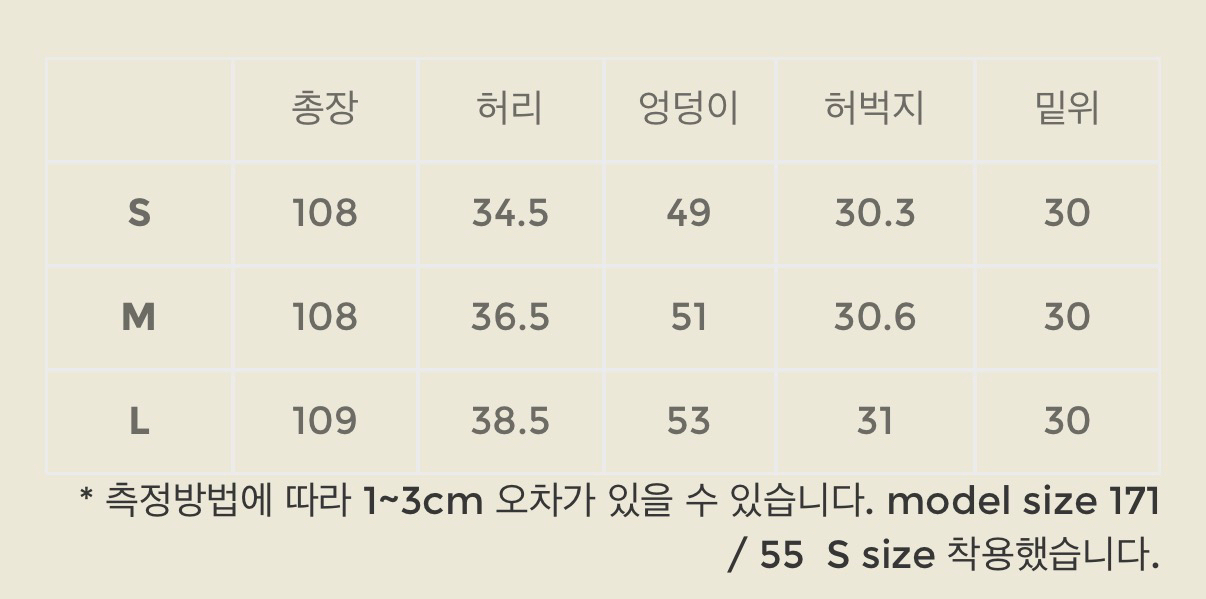 파크투partout 셀비지 데님 (s사이즈) 이미지
