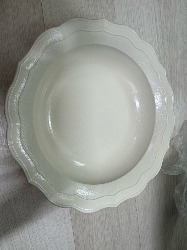 BAF 쏘에르 요리접시 라운드 팬+뚜껑+실리콘손잡이 포함--5