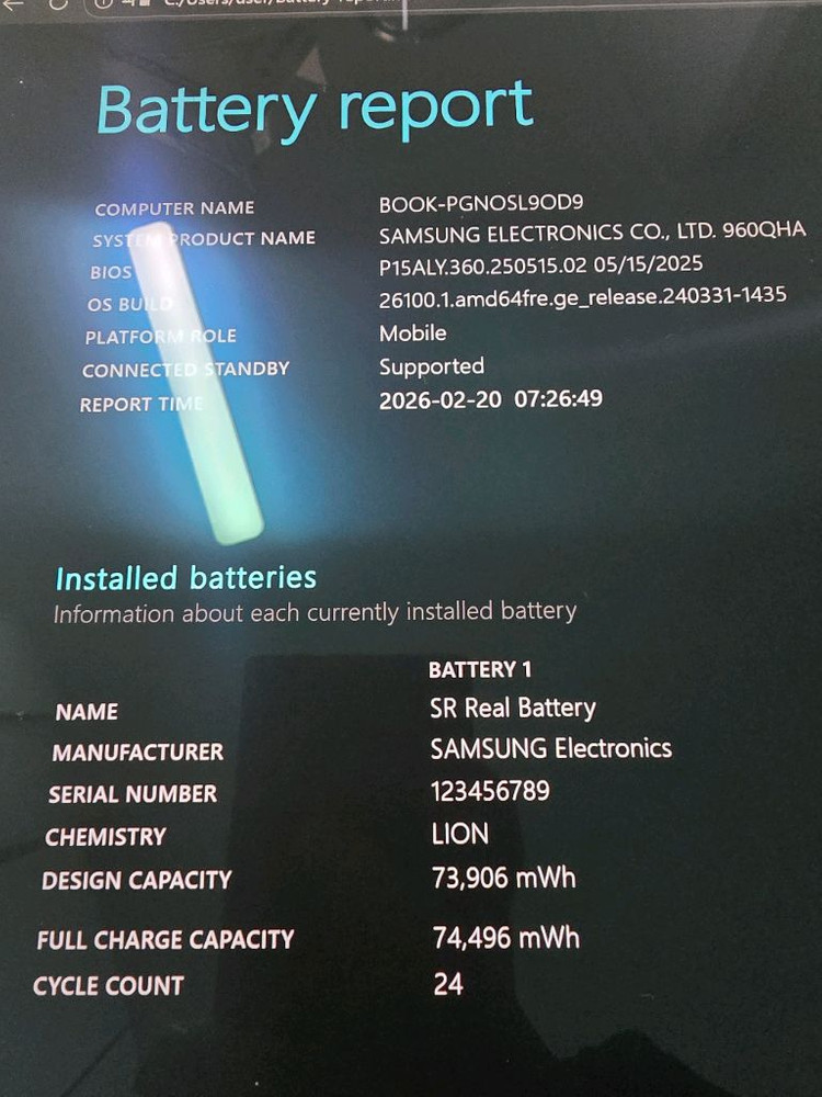 갤럭시북5프로 NT940XHA-K71AR 울트라7 램32 1테라 팝니다 이미지