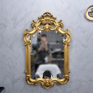 이태리 앤틱 금장 거울