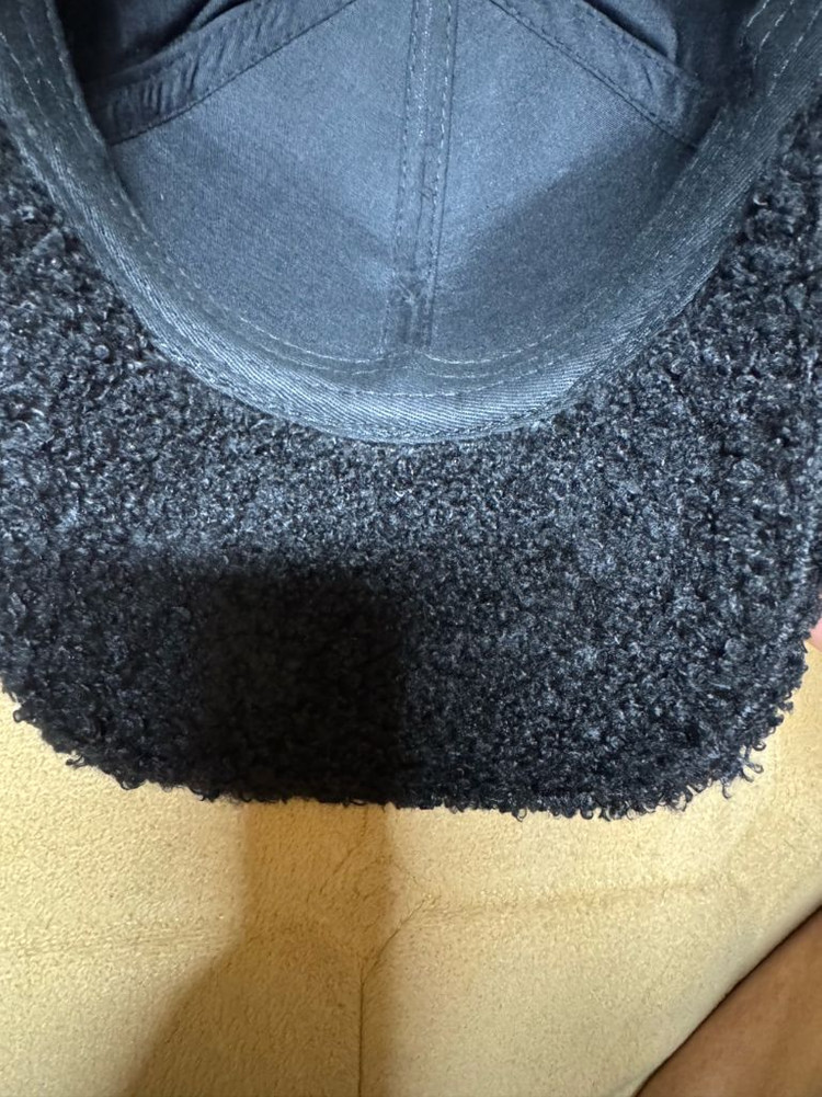 프라다양털 캡 모자--5