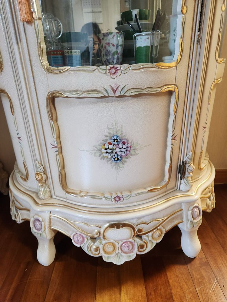 앤틱가구 크랙가구 장식장, 5단서랍장--6