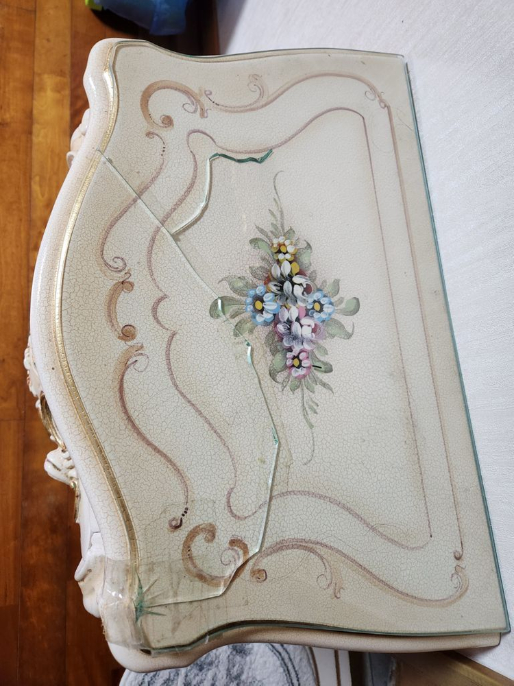 앤틱가구 크랙가구 장식장, 5단서랍장--9