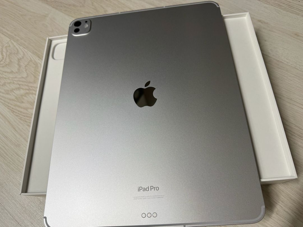 아이패드 프로 실버 13(M4) Wifi+셀룰러(S급) 512gb + 애플펜슬 프로--2