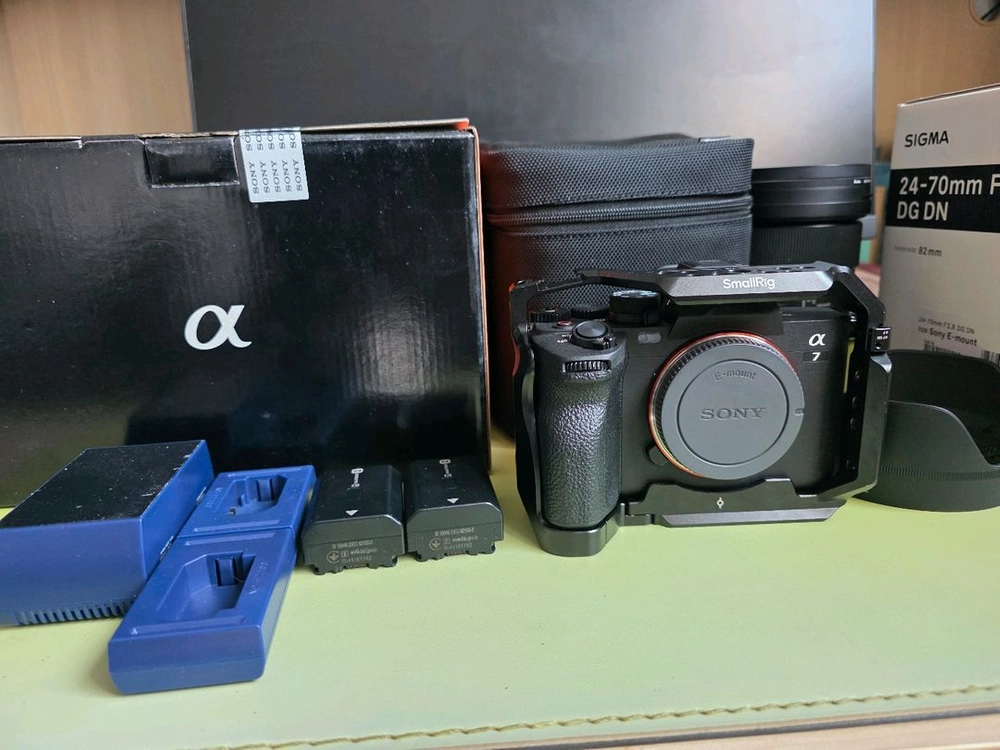 Sony a7m4 + 시그마 2470 art 이미지