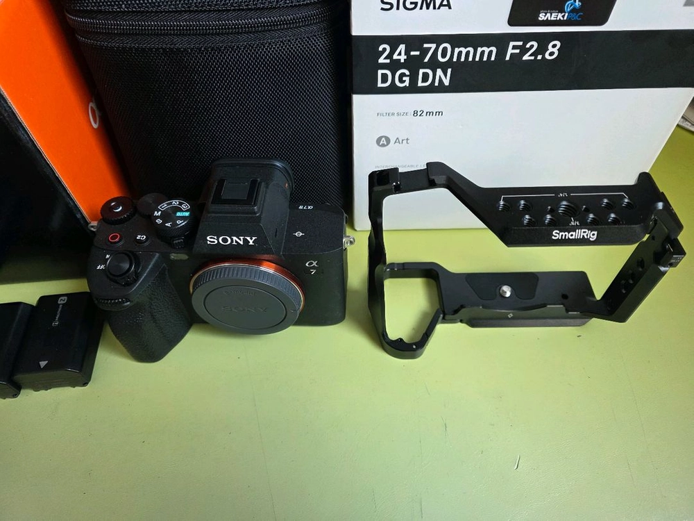 Sony a7m4 + 시그마 2470 art 이미지