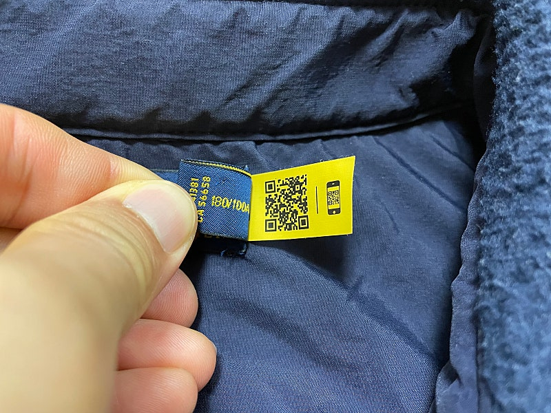 폴로 L 브러시드 셔츠 자켓 QR매장판--4