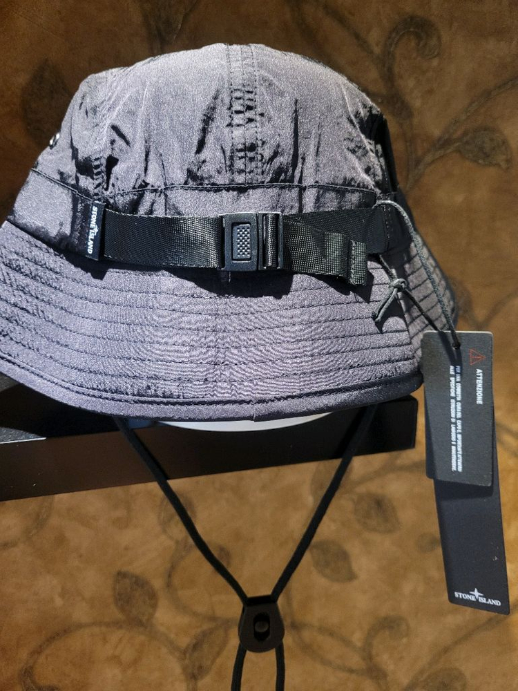 스톤아일랜드 버킷햇 모자--1