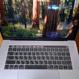 멕북프로 15인치 터치바a1990모델 i7 16 ..최저가 42만