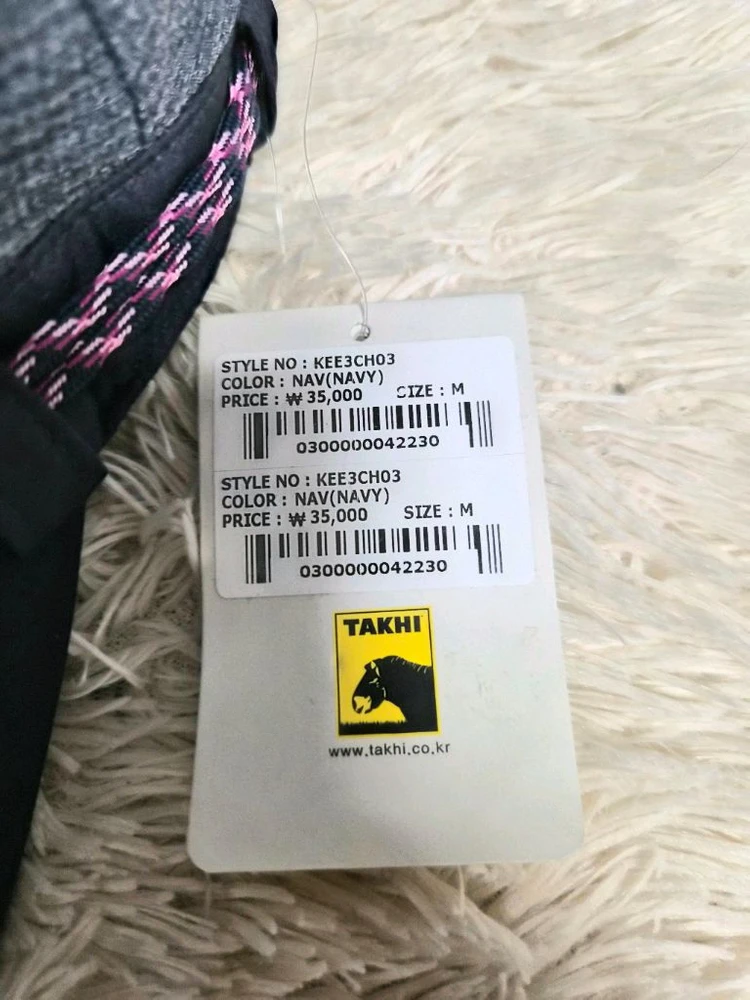 택새상품 TAKHI 타키 네이비 헌팅캡 새상품 이미지