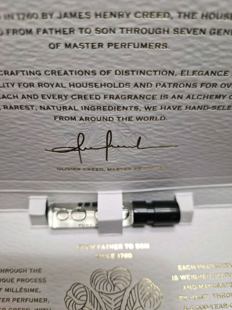 크리드 익스클루시브 퓨어화이트코롱 미니향수--2