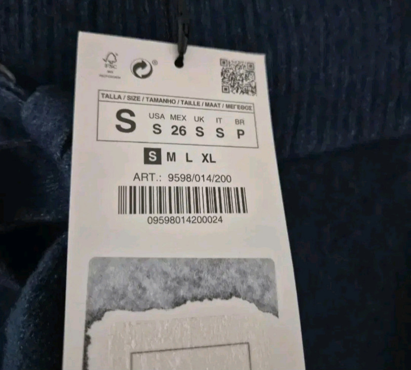 새상품[M]자라 여자 니트 스웨터 세트--4