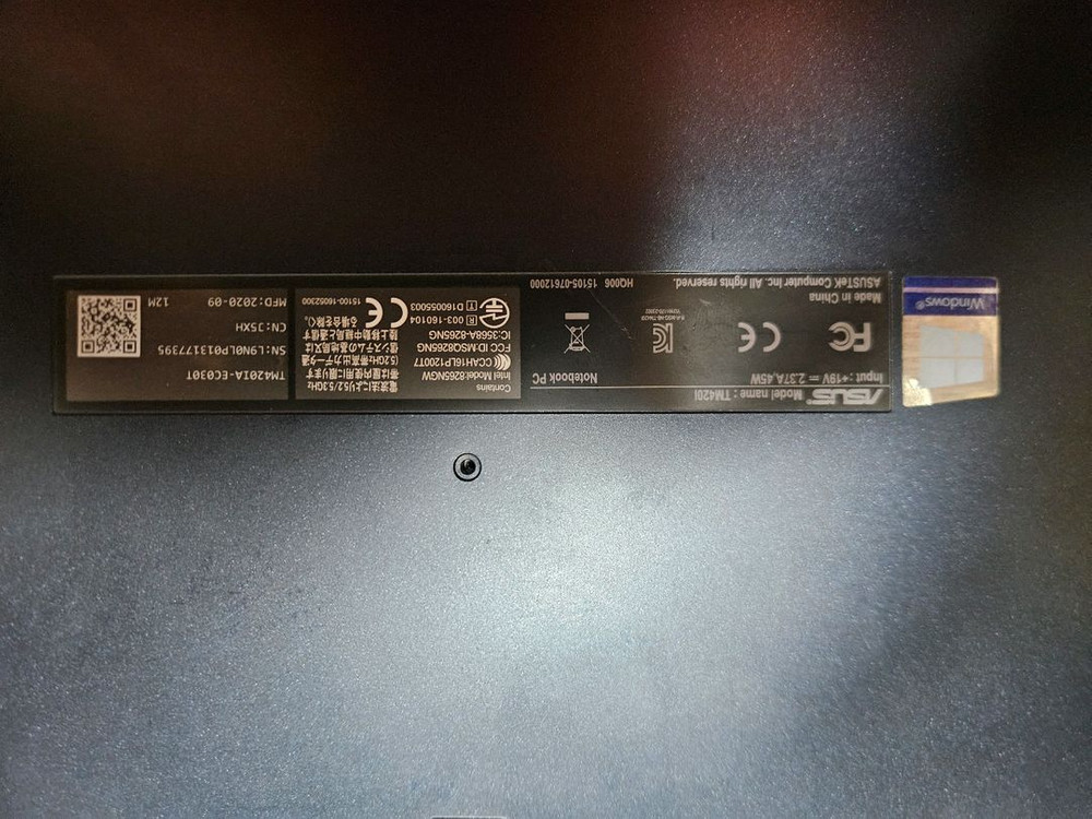 ASUS VivoBook Flip 14 TM420IA 팜레스트 외--1