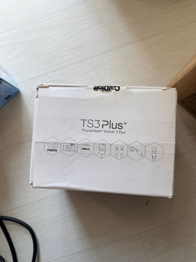 Caldigit TS3Plus 썬더볼트3 스테이션 플러스--1