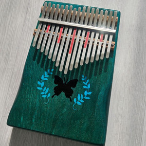 칼림바 17키 녹색