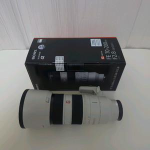 소니 70200gm2 FE 70-200mm F2.8 GM OSS II 렌즈(2026년 1월 구입. 야외사용x)