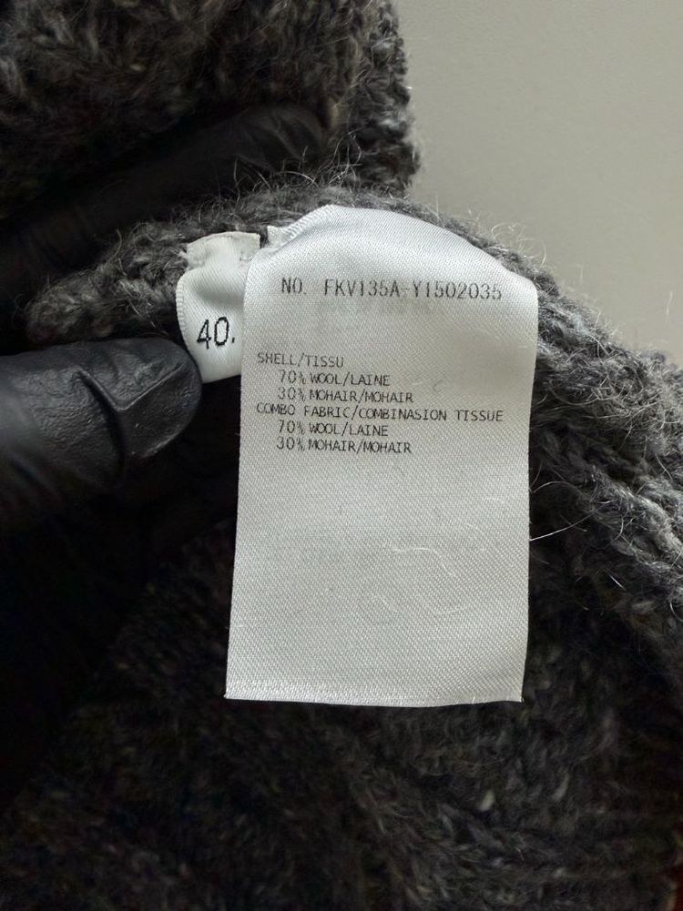 톰브라운 정품 삼선 아란 케이블 민소매니트--4