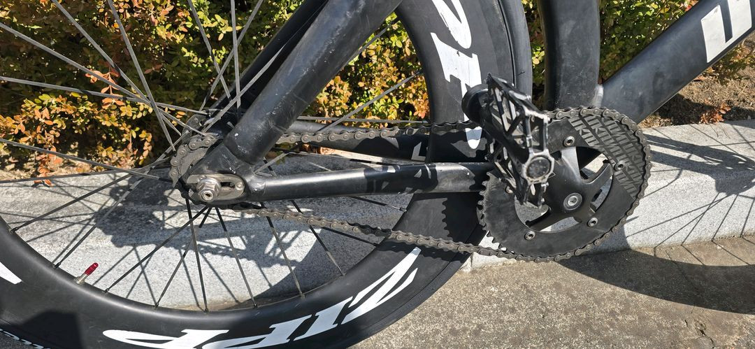 언노운 LV3 픽시 자전거 블랙 ZZIP 데칼휠셋--1