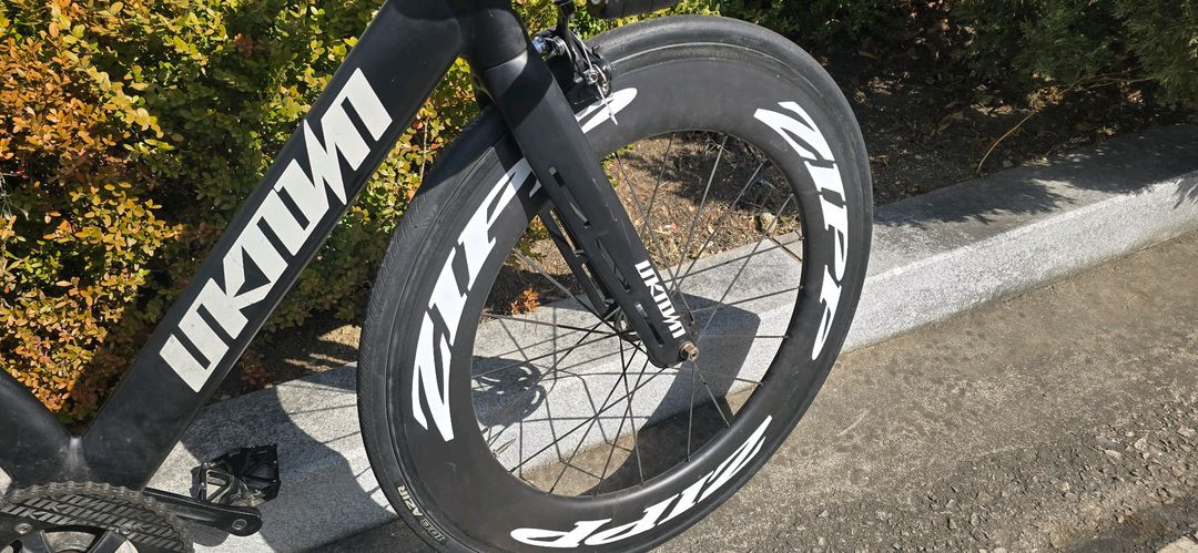 언노운 LV3 픽시 자전거 블랙 ZZIP 데칼휠셋--2