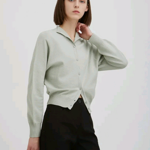 오스트카카 세이지 코튼 가디건/프리