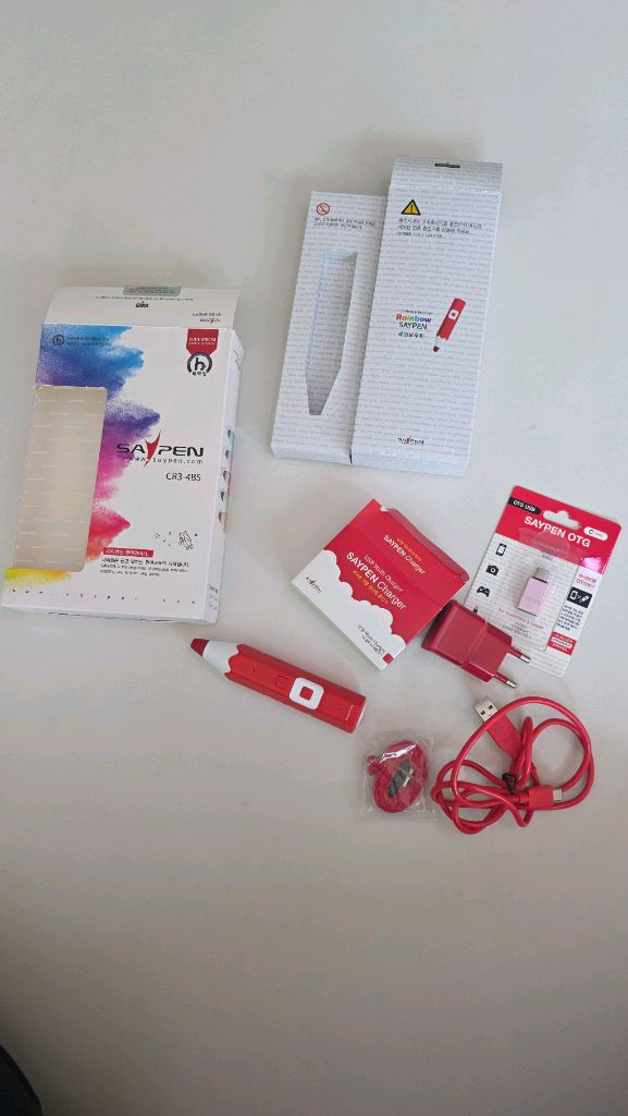 세이펜 레인보우 CR3-4BS--1