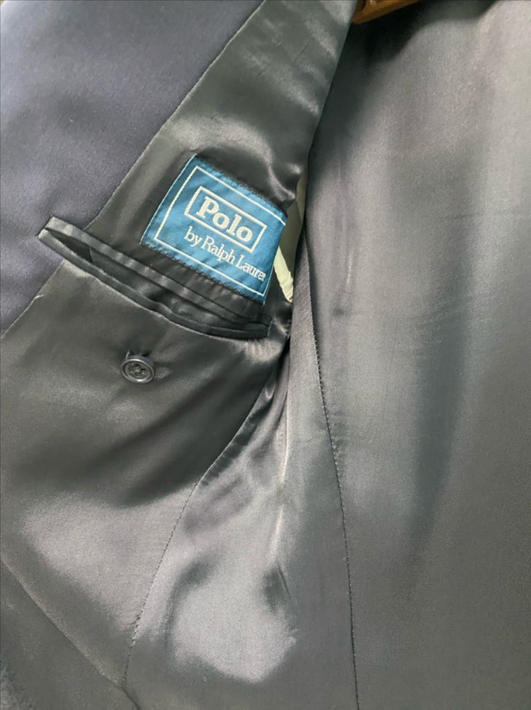 폴로 랄프로렌(POLO RALPH LAUREN) 네이비 은장 자켓--3