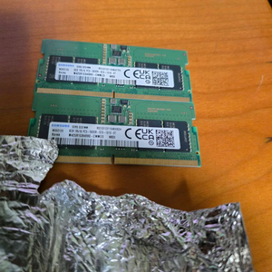 삼성노트북DDR5 8GB 5600 mhz메모리 2개 세트 미사용신품 이미지
