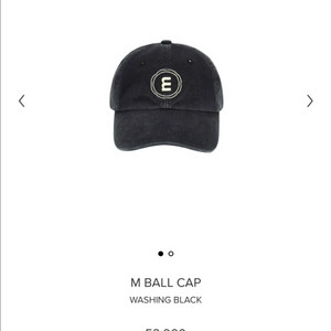 미닛뮤트 모자 볼캡 블랙