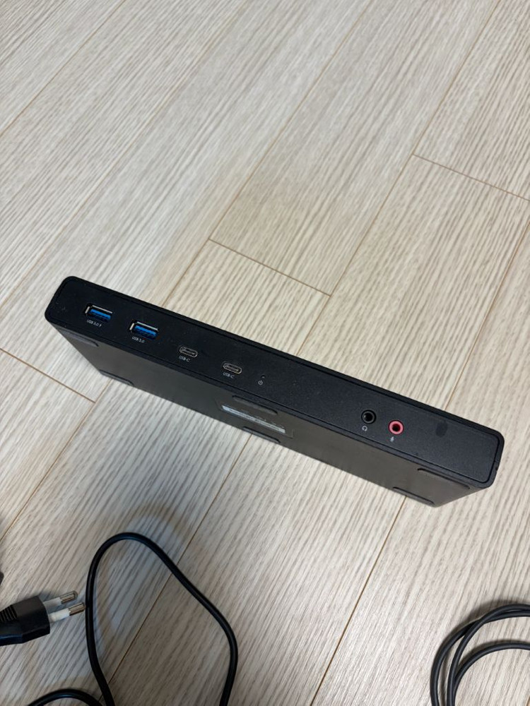 맥북 모니터 확장 디스플레이링크 Wavlink USB-C 듀얼 4K 도킹스테이션--1