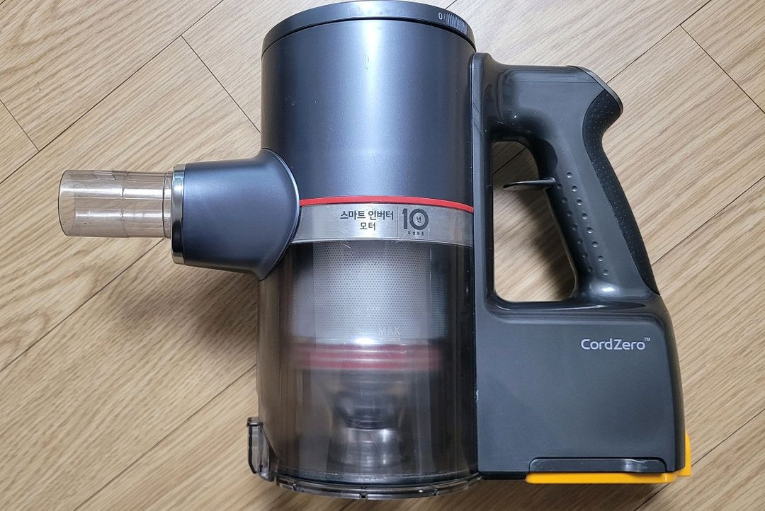 깨끗하게 세척한 LG 코드제로 무선 청소기(36분 연속동작)--2